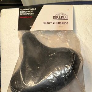 Bikeroo Comfortable Extra Wide Bike Saddle
